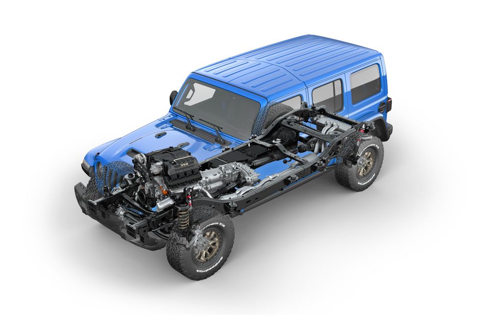 Nowy Jeep® Wrangler Rubicon 392 łączy legendarne zdolności