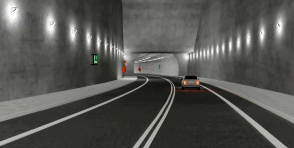 GDDKiA - wizualizacja tunelu w Świnaujściu