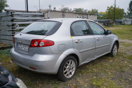 Chevrolet Lacetti 2007 r. Cena wywoławcza: 3 920 zł