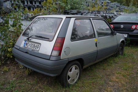 Renault 5 GTX 1989 r. Cena wywoławcza: 1 000 zł