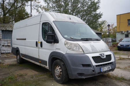 Peugeot Boxer 2008 r. Cena wywoławcza: 11 000 zł