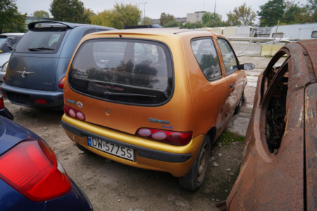Fiat Seicento 1999 r. Cena wywoławcza: 800 zł