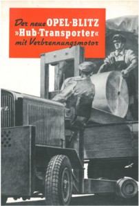 Opel Blitz - transporter z dźwigiem