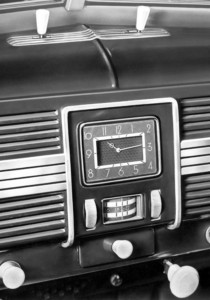 Autoradio im Opel Kapitän, 1939