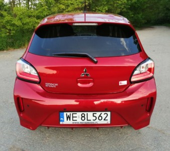 Mitsubishi Space Star 1.2 MIVEC CVT - Fot. Lesław Sagan