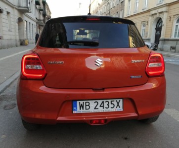 Suzuki Swift 1.2 DualJet mild Hybrid 2WD 5MT Elegance - Fot. Lesław Sagan