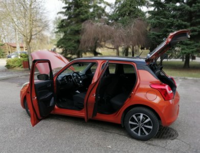 Suzuki Swift 1.2 DualJet mild Hybrid 2WD 5MT Elegance - Fot. Lesław Sagan