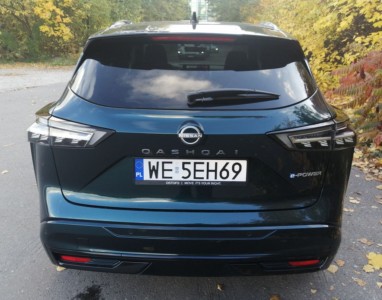 Nissan Qashqai e-POWER 190 KM 2WD - fot. Lesław Sagan
