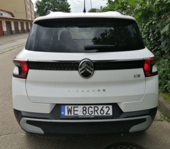 Citroën C3 Aircross Plus Turbo 100 KM - fot. Lesław Sagan